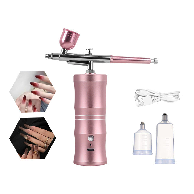 🎨 Electric Airbrush Kit with Compressor - Your Portable Studio for Effortless Creativity! ✨