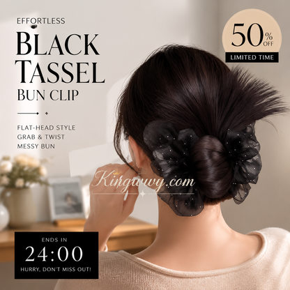 Effortless Low Bun Hair Clip – Natural Voluminous Ponytail Bun Extensions for Women 💇‍♀️✨ 🌸 Lazy Messy Bun Hairpiece with Fluffy Feather Texture – Instant Updo Hair Accessory for Fullness at the Crown 🎀💕