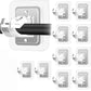 🔥Nail-Free Adjustable Curtain Rod Hooks