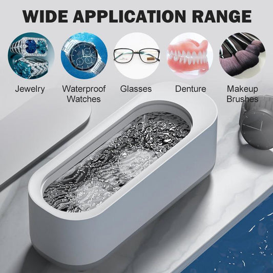 🥳2026 HOT SALE🥳💞50K+ SOLD!💥🔊💎 Make Old Items Look New Again! Professional Ultrasonic Cleaner for Jewelry & Glasses – 50% OFF! ✨⚡