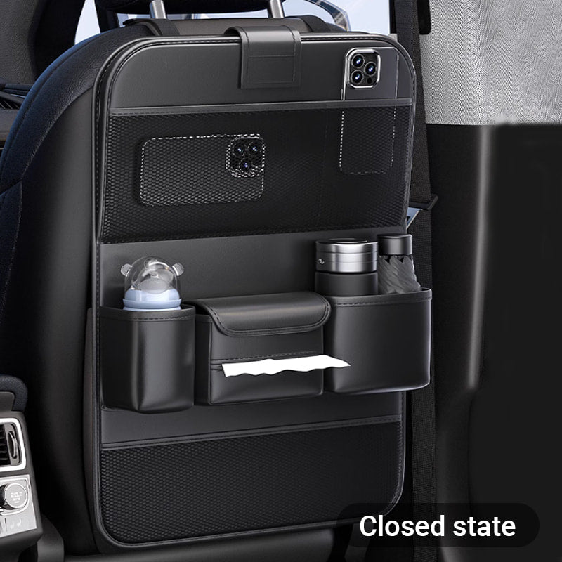 🔥2025 HOT SALE🔥Car Backseat Organizer with Foldable Table Tray