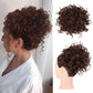 ⏳Limited-time 50% off⏰Elastic Drawstring Loose Short Curly Bun