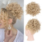 ⏳Limited-time 50% off⏰Elastic Drawstring Loose Short Curly Bun