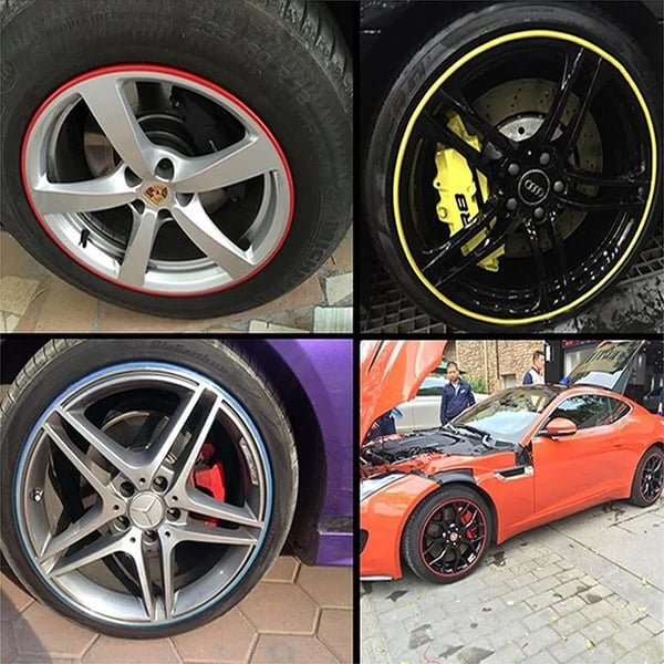 🔥HOT SALE - 50% OFF🔥Car Wheel Rim Protector Decor Strip