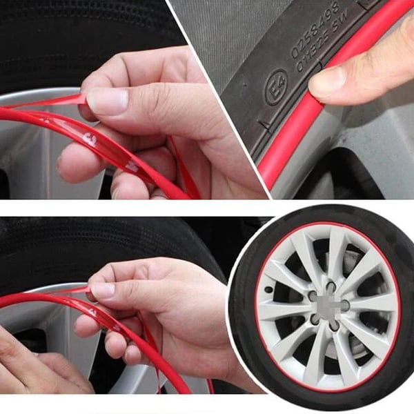 🔥HOT SALE - 50% OFF🔥Car Wheel Rim Protector Decor Strip