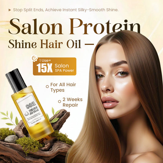 🔥Intensive Egg Protein Hair Repair Oil|Buy 2 Get 1 Free✨