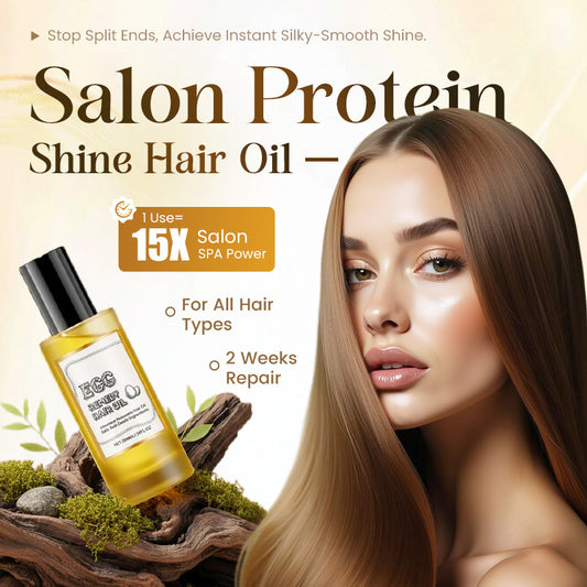 🔥Intensive Egg Protein Hair Repair Oil|Buy 2 Get 1 Free✨