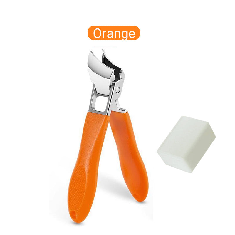 🔥HOT SALE🔥Wide Jaw Opening Anti-Splash Slanted Nail Clipper