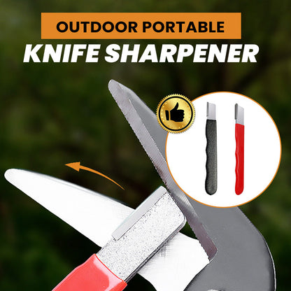 🔪 Outdoor Portable Knife Sharpener | Buy 1 Get 1 Free + Christmas 50% OFF | Compact Tool for Kitchen & Camping Blades | Perfect Gift for Home Chefs & Adventurers 🎄✨