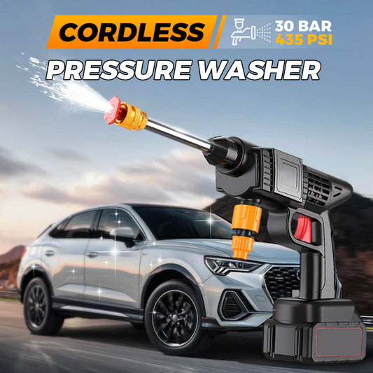 💦 67% OFF INSTANT! 🔥 2025 Cordless Portable Pressure Water Blaster - Multi-Function Cleaning for Cars/Patios/Bikes, Rechargeable & High-Power 🚗✨