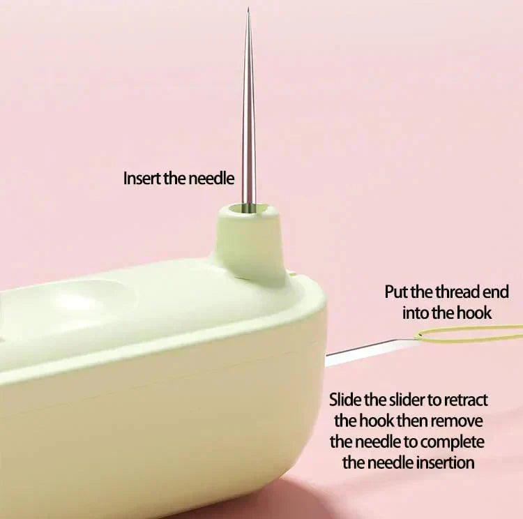 🔥Last Day Sale - Buy 1 Get 1 Free⏰🧵2-in-1 Needle Threader & Seam Ripper Tool🪡