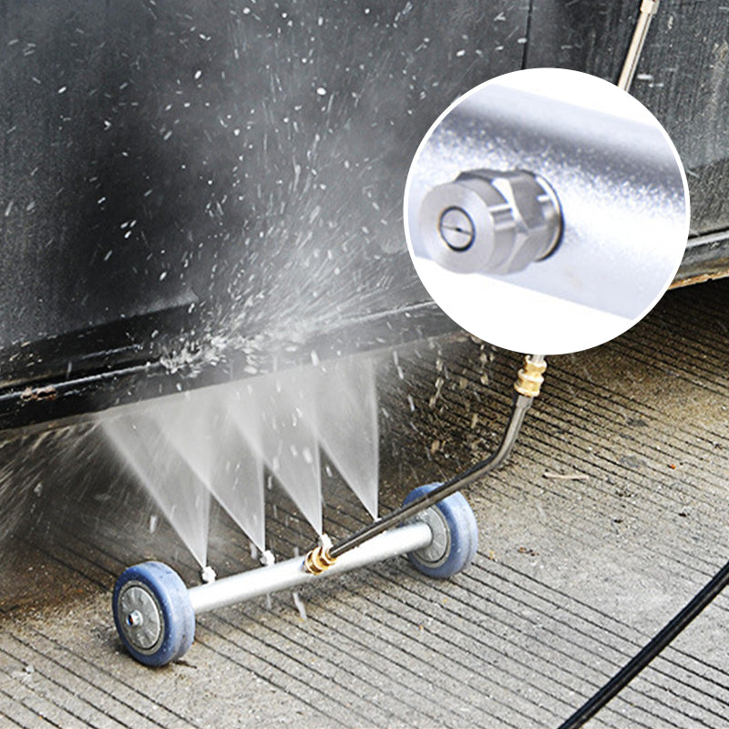 🔥2025 Hot Sale 🔥Undercarriage Pressure Cleaner Water Broom Dual Purpose Road Undercarriage Cleaner Dual Function Car Chassis Cleaning Brush