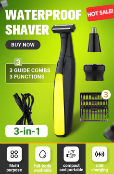 🔥Hot Sale 50% 0FF🔥Multifunctional Electric Wet & Dry Shaver