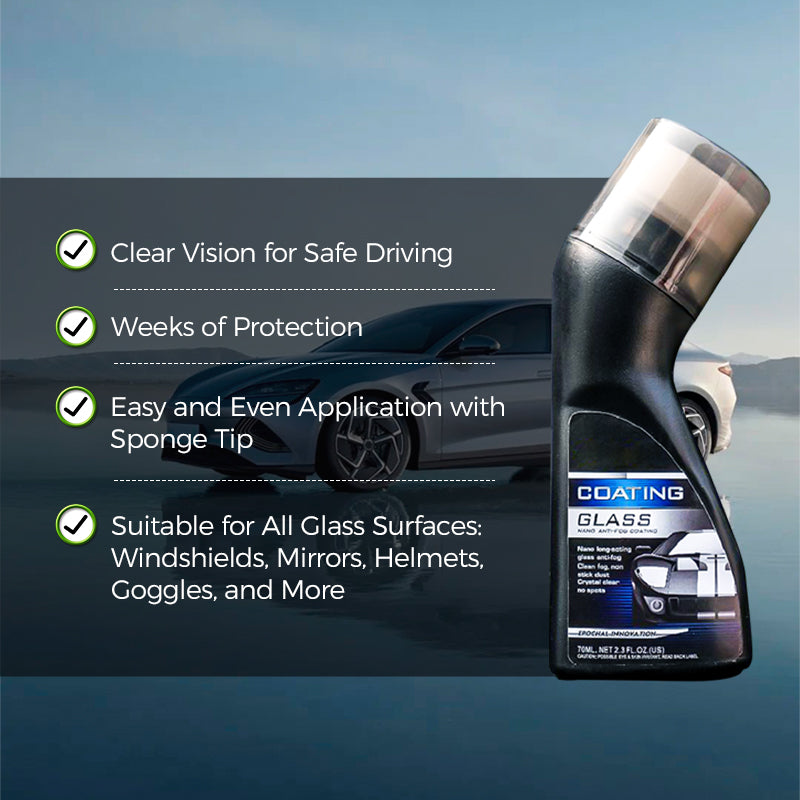 💥 BUY 1 GET 2! ❄️ Micromolecular Anti-Fog Coating Wiper – Keeps Your Windshield Clear & Fog-Free 🧽✨