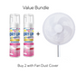 🌀 Fan cleaner spray – no dismantling. Foam melts dust. Works on all fans! 🧼✨