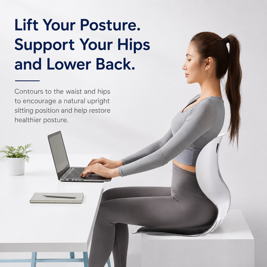 Ergonomic Lumbar Support Cushion for Office Chairs