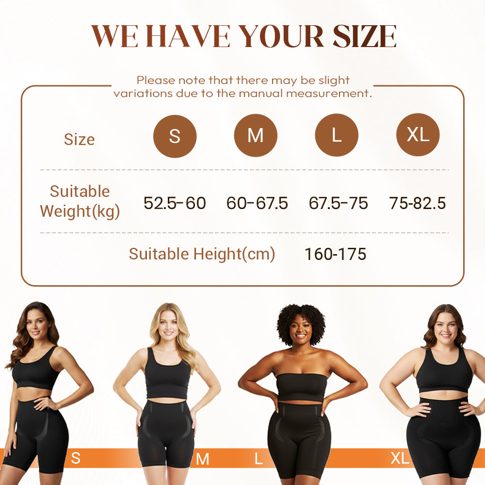 High-Waisted Butt-Lifting Shaping Shorts ✨Instant curves, lasting confidence! 🍑