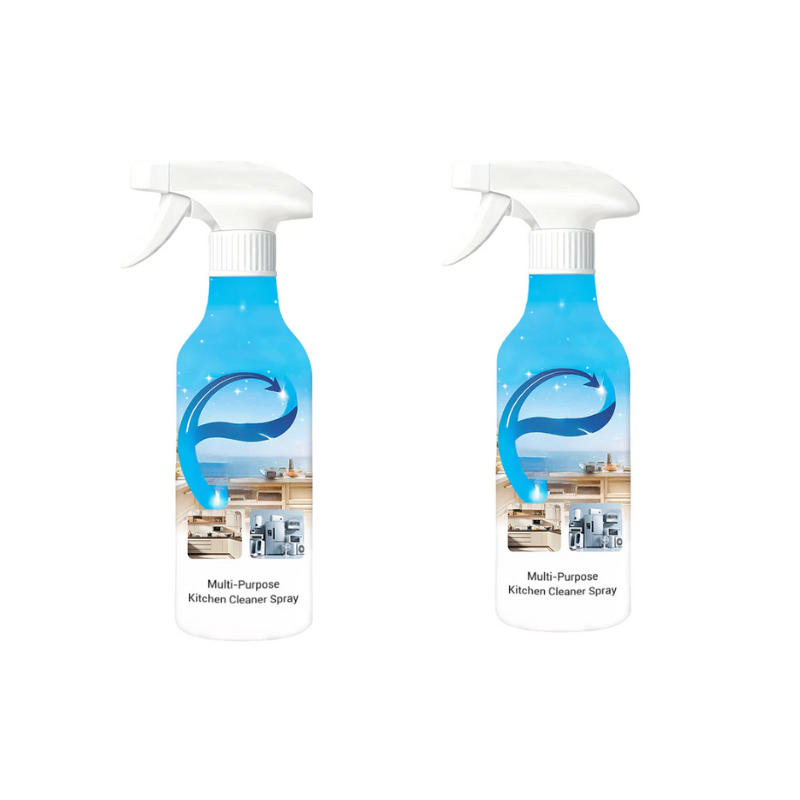 🥳2026 HOT SALE🥳💞50K+ SOLD!🧼🌿 Stubborn Grease? Gone in Seconds! Powerful Multi-Surface Kitchen Spray. ✨🍳