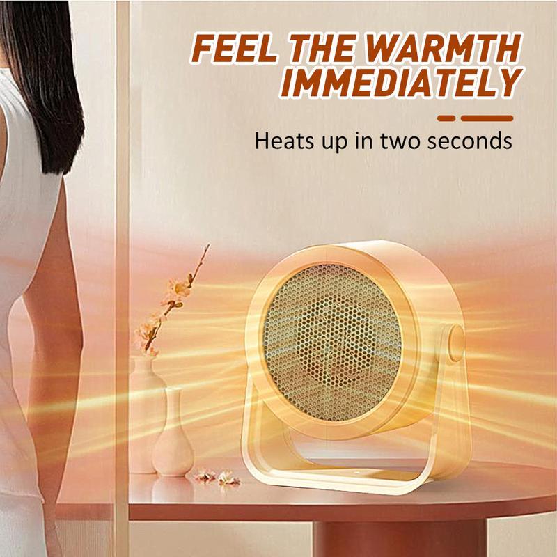 🔥50% OFF NOW! ❄️ Portable Instant Heat Heater – Mini Desktop & Outdoor, Rapid Warming & Energy Efficient ⚡✨