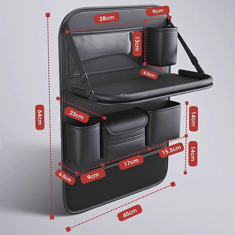 🔥2025 HOT SALE🔥Car Backseat Organizer with Foldable Table Tray