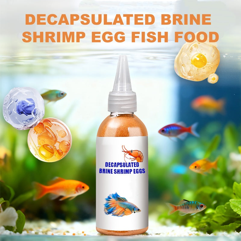 🎄 Encapsulated Brine Shrimp Eggs as Fish Food 🎁 (Ready for immediate consumption by your fish!) ❄️🐟