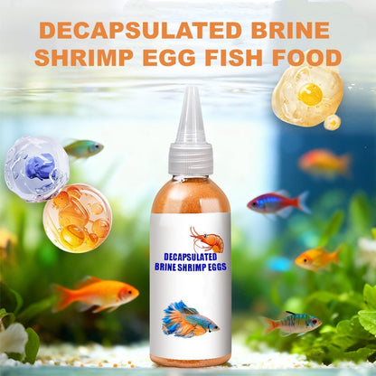 🎄 Encapsulated Brine Shrimp Eggs as Fish Food 🎁 (Ready for immediate consumption by your fish!) ❄️🐟