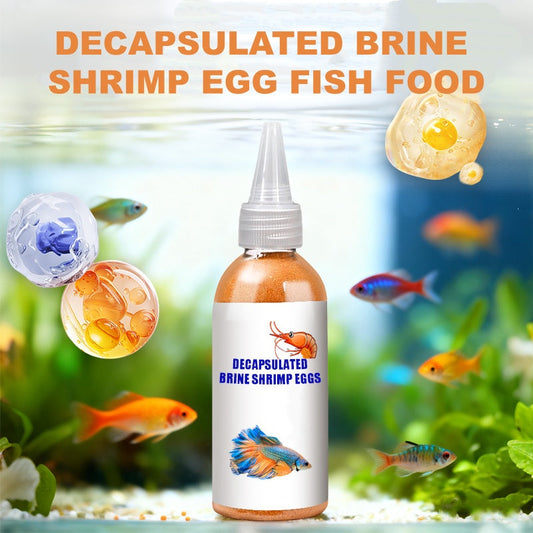🎄 Encapsulated Brine Shrimp Eggs as Fish Food 🎁 (Ready for immediate consumption by your fish!) ❄️🐟