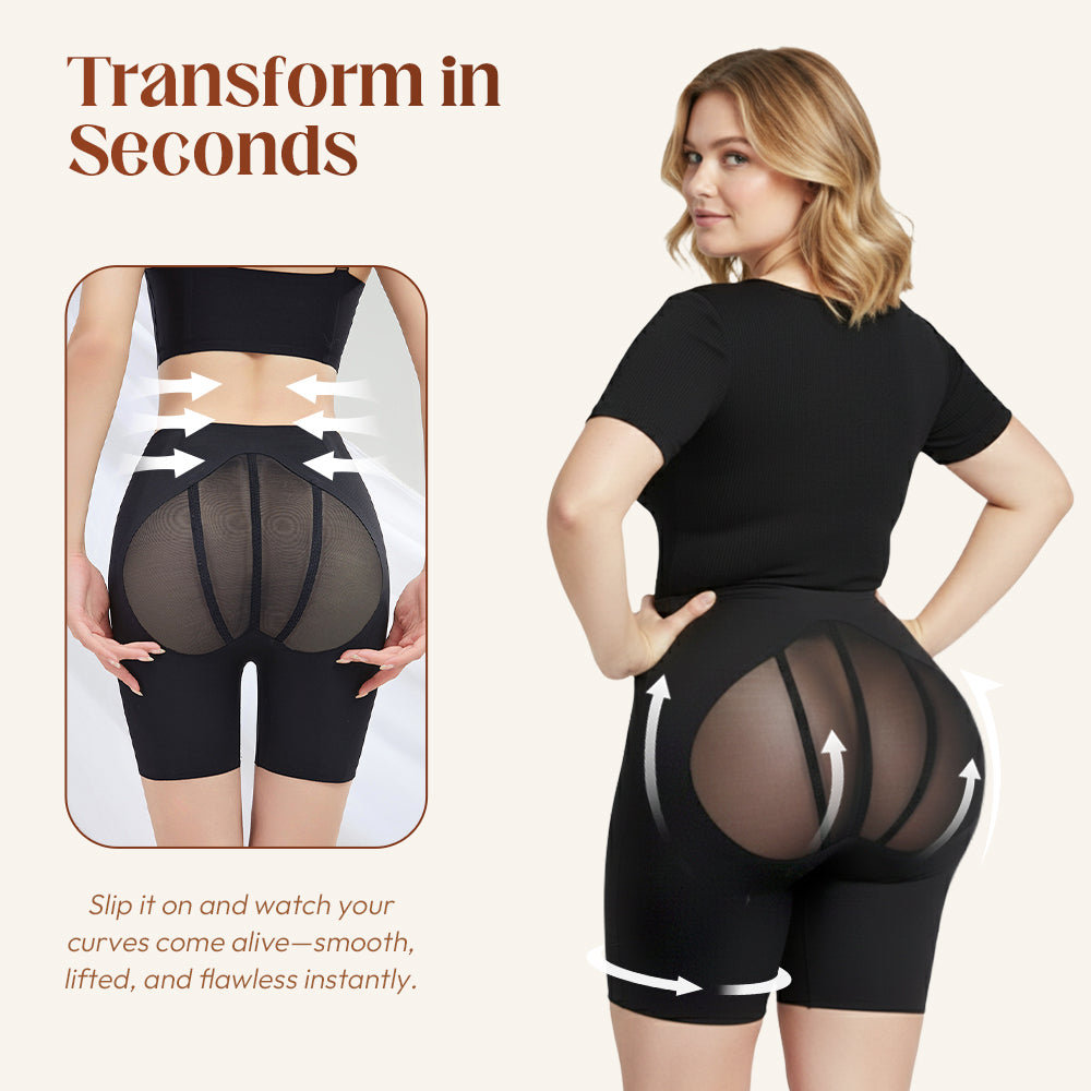High-Waisted Butt-Lifting Shaping Shorts ✨Instant curves, lasting confidence! 🍑