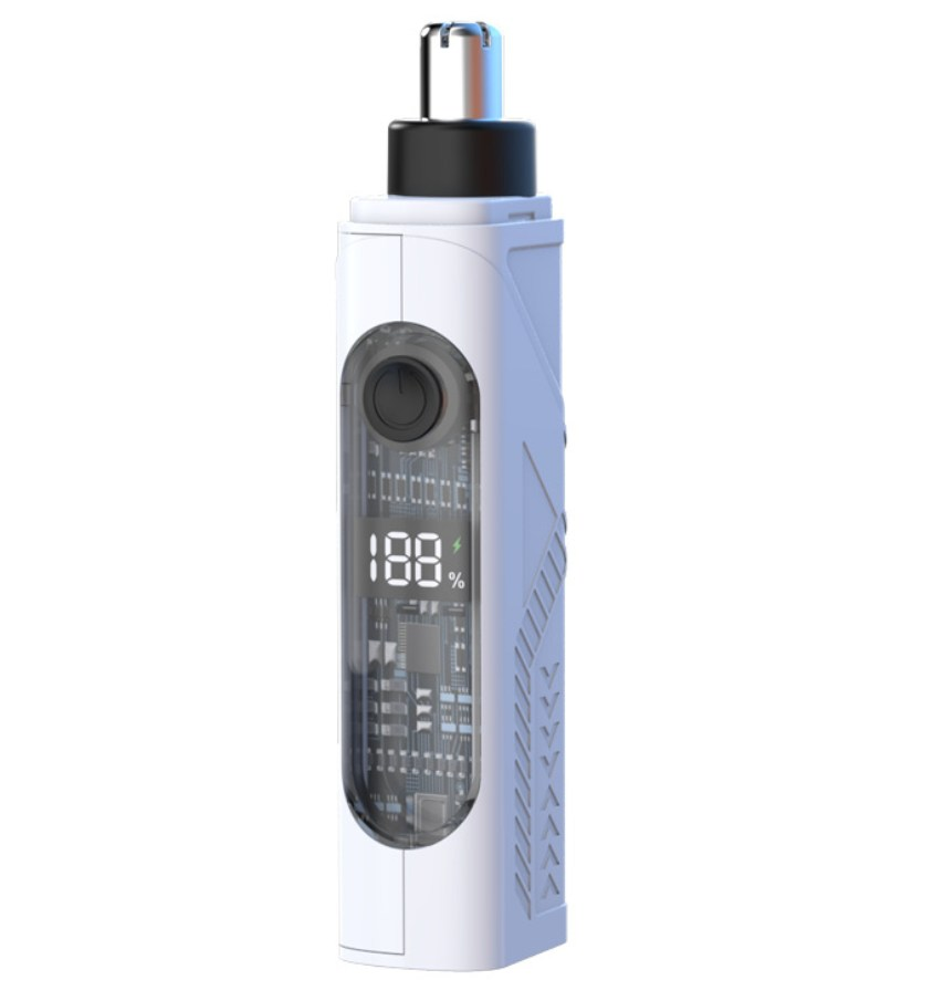 🔥Hot Sale 50% OFF👃Mini Digital Display Electric Multi-function Water-washable Nose Hair Trimmer🎀