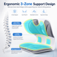 Ergonomic Lumbar Support Cushion for Office Chairs