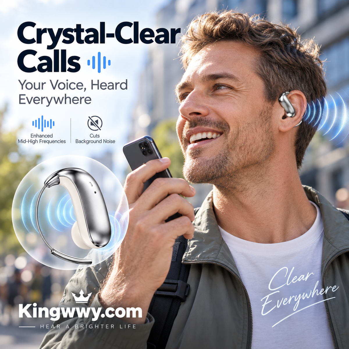 🎁2026 New Arrivals 50% OFF💥Bluetooth 6.0 Earbuds – 4.2g ultra-light, barely there feel. 48H playtime, IPX5 sweatproof. Perfect for runs & daily listening. ⚡✨