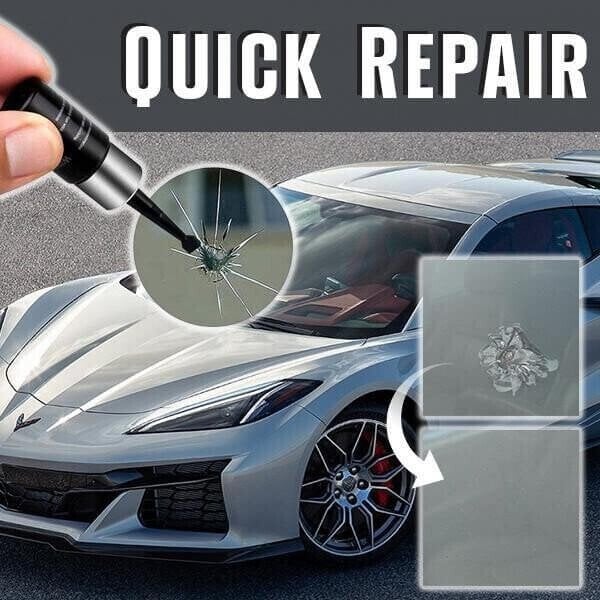🔥LIMITED SALE - BUY 1 GET 1 FREE🔥🚗❤️‍🩹Cracks Gone Glass Repair Kit👍👍