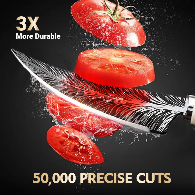 🔥HOT SALE🔪Sharp Curved Blade Boning Knife Set with Gift Box