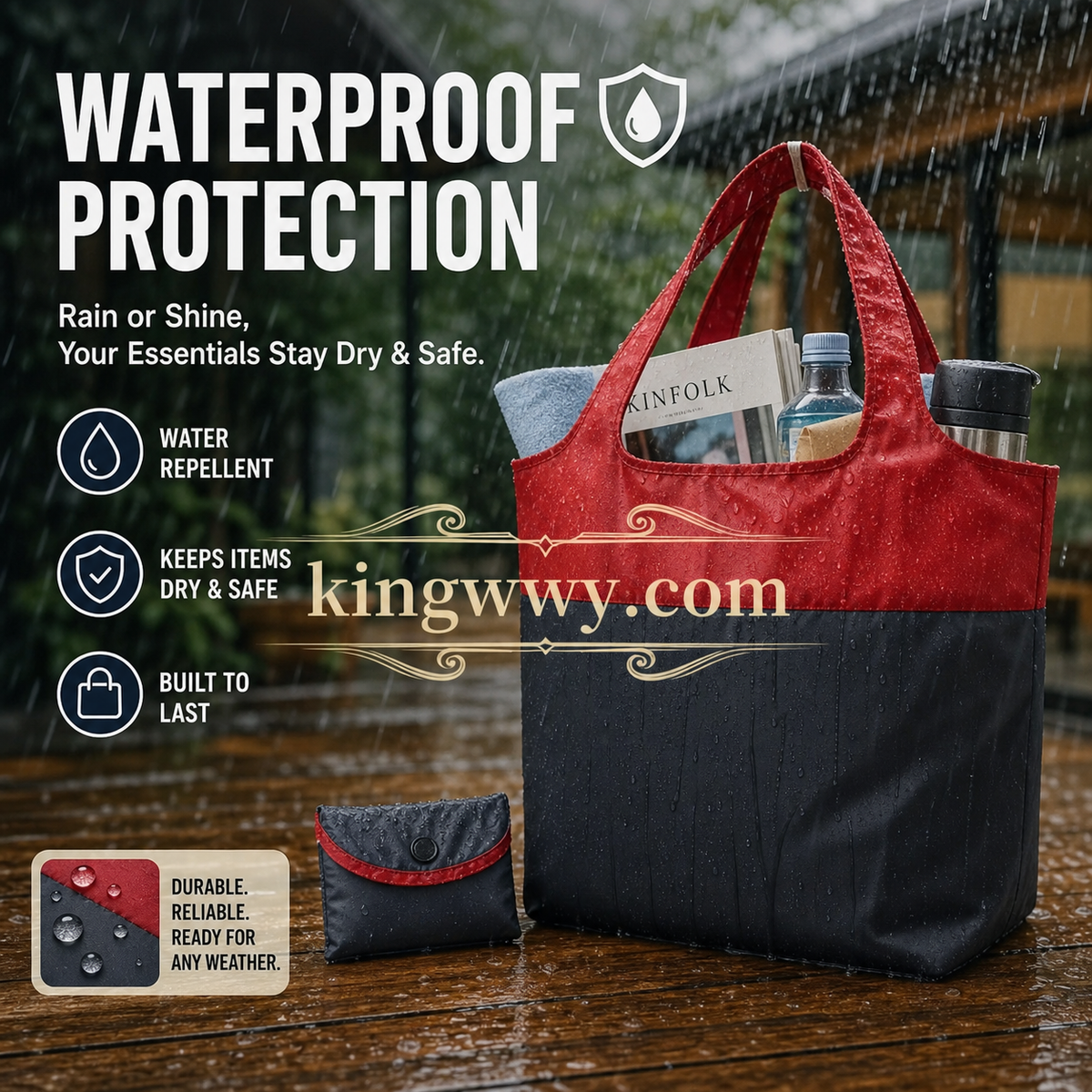 📢📢50% OFF !! ⏰Eco-Friendly Foldable Large Capacity Shopping Bag