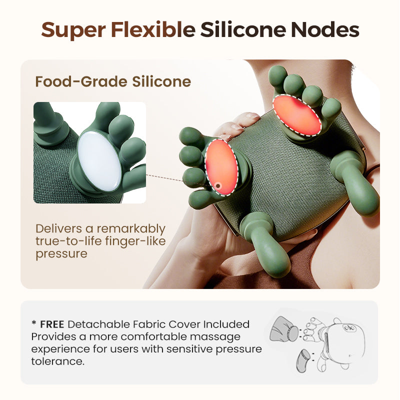 💆‍♂️ 50% OFF NOW! ✨ Portable Neck Massager – Shiatsu Kneading, 3D Deep Relief & Wireless Use 🔋