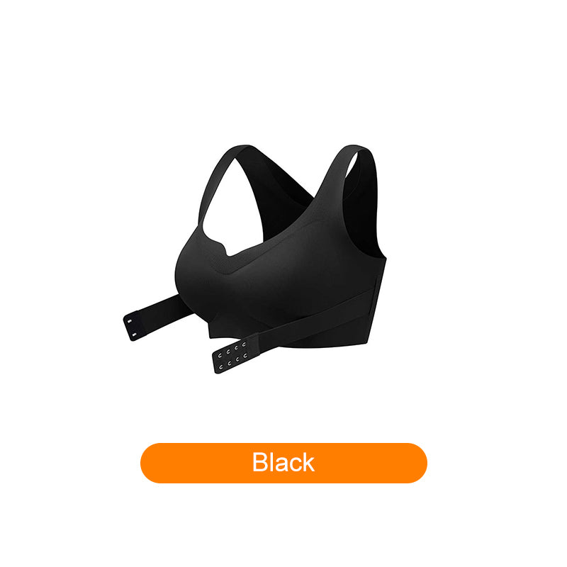 💕Women's Cozy Seamless Push Up Front Closure Bra🎁