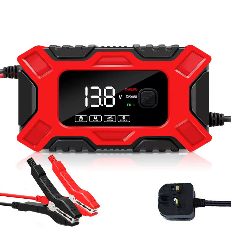 🚗Automotive Battery Charger– Charge Anywhere, Anytime!🔋