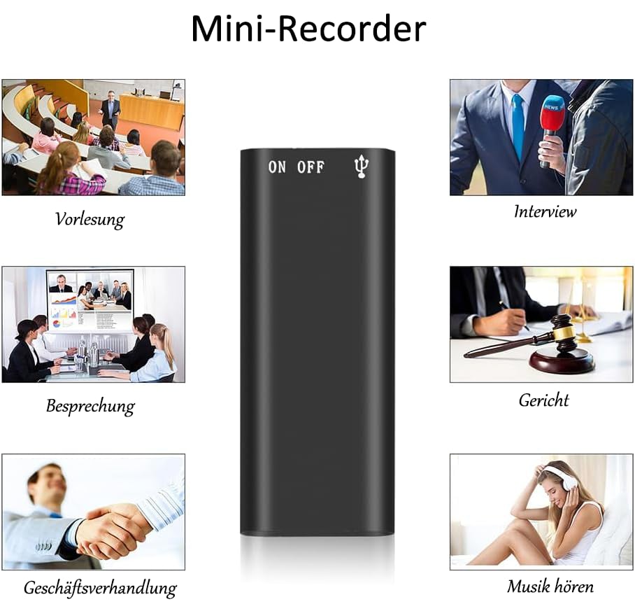 🔥While Supplies Last 50% OFF!🎉 Mini Voice Recorder: Capture Every Sound with Smart, Compact Precision 🎙️