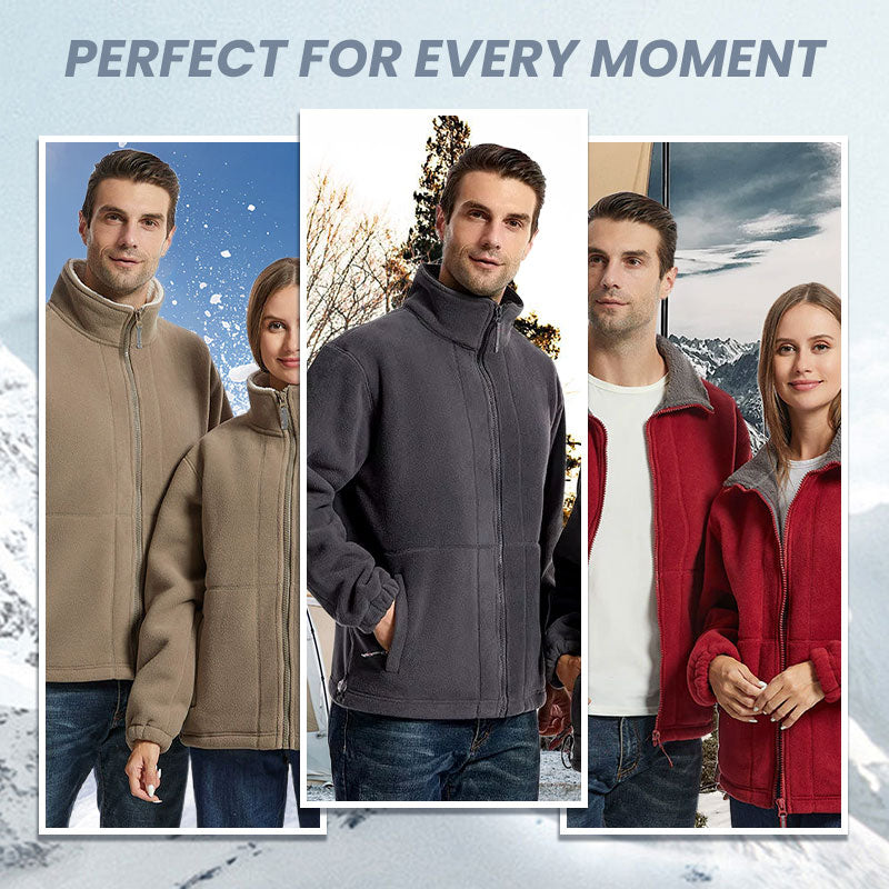 🔥Hot Sale 50% OFF🔥Free Shipping - Men's Double Face Fleece Jacket
