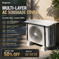 Air Conditioner Outdoor Unit Cover – Sun, Rain & Dust Protection – Extends Unit Lifespan 🛡️❄️ Save on repair costs – stay cool all summer long! ☀️🌧️