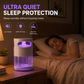 🦟SUMMER HOT SALE 50% OFF! 🔇UV Mosquito Killer Lamp – quiet, USB, chemical! 🌙