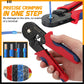 🔥 Limited-Time Sale⏰Multifunctional Cold Pressing Electrician Crimping Pliers Set