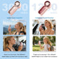 Mini Handheld Fan with LED Display –👍5-Speed Turbo Pocket size Fan.✨USB Rechargeable, High-Speed Cooling for Travel & Makeup. Perfect Gift. Portable Refrigeration