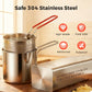 🔥Hot Sale 49% OFF🔥304 Stainless Steel Multifuntional Fryer