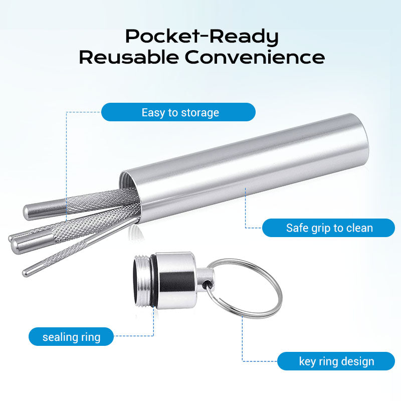 🏆German precision engineering! 0.1mm ultra-fine tip for precise flossing✨