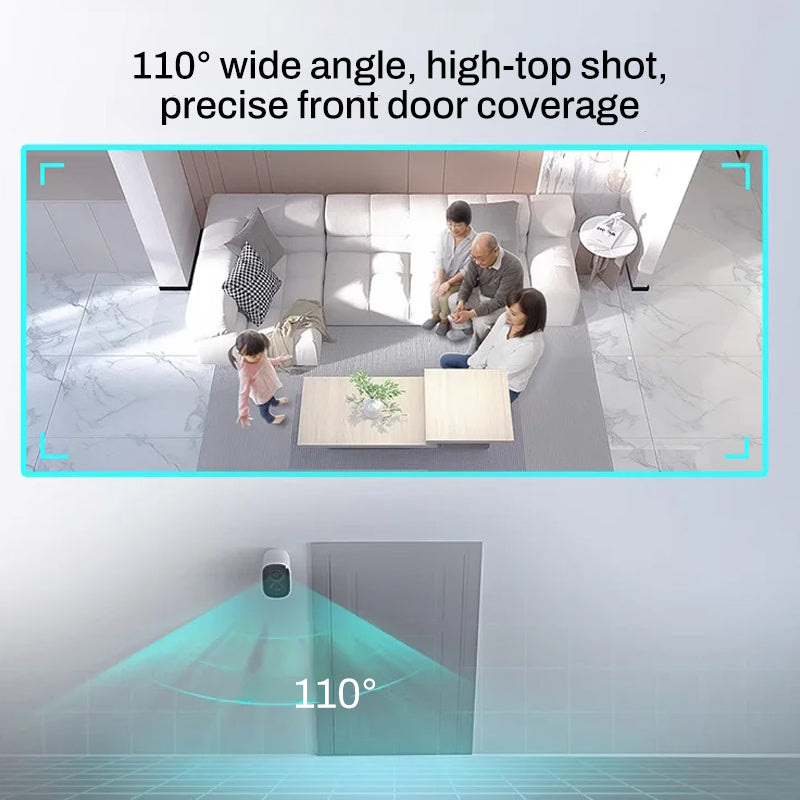 ✨🌞Wireless Night Vision Camera – Intelligent Security Around The Clock!|Free Shipping✈️