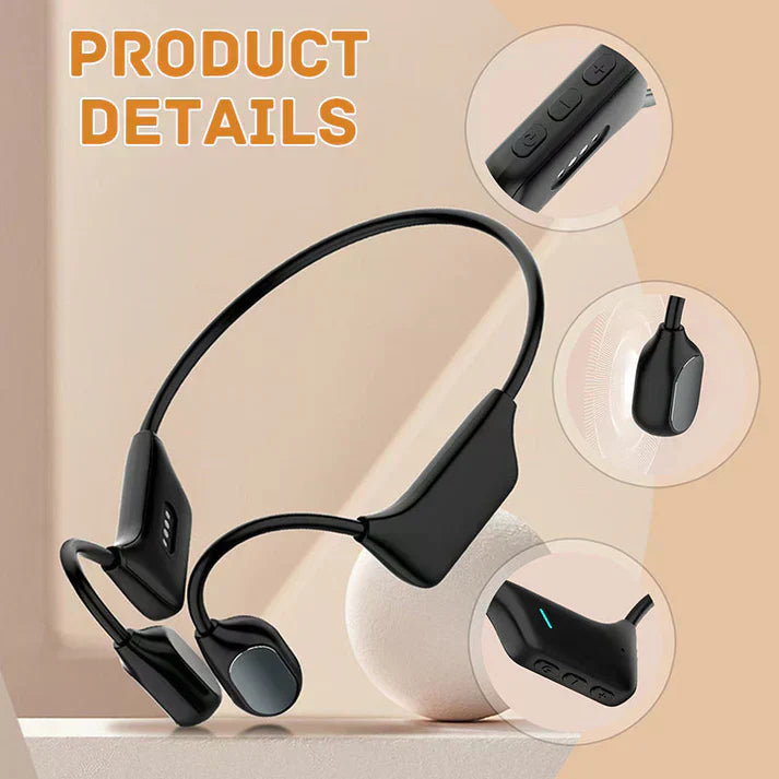 👂Limited-time offer📡Bone Conduction Headphones - Waterproof Bluetooth Wireless Headset