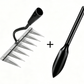 ⏳Limited-time 50% off  4/5/6/7 Tooth Carbon Steel Garden Hand Rake⛏️🌱