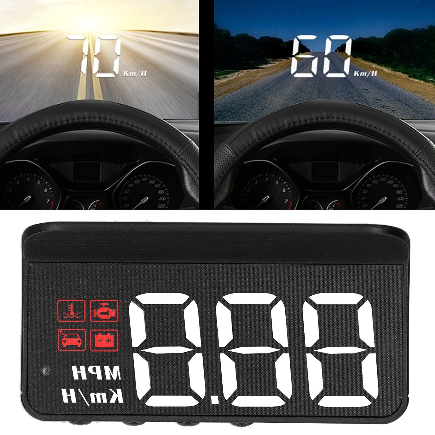 🔥HOT SALE💝Car HUD Speedometer Display Windshield Projector🚗