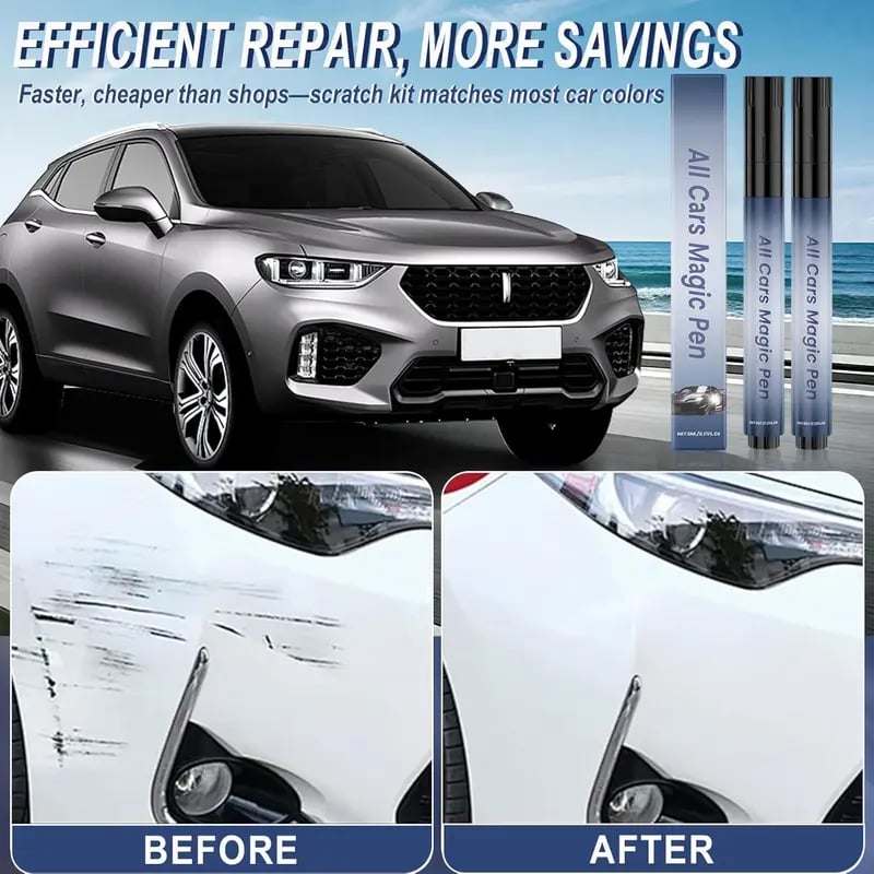 🔥🥳2026 HOT SALE🥳 LIMITED TIME 50% OFF!🔥   🚗✨ 💞50K+ SOLD!🖌️💨 Buy 1 Get 1 Free! Touch Up Paint Pen – Precision tip, waterproof & anti‑rust. Covers deep scratches in seconds. Save hundreds on body shop! 💸🔧